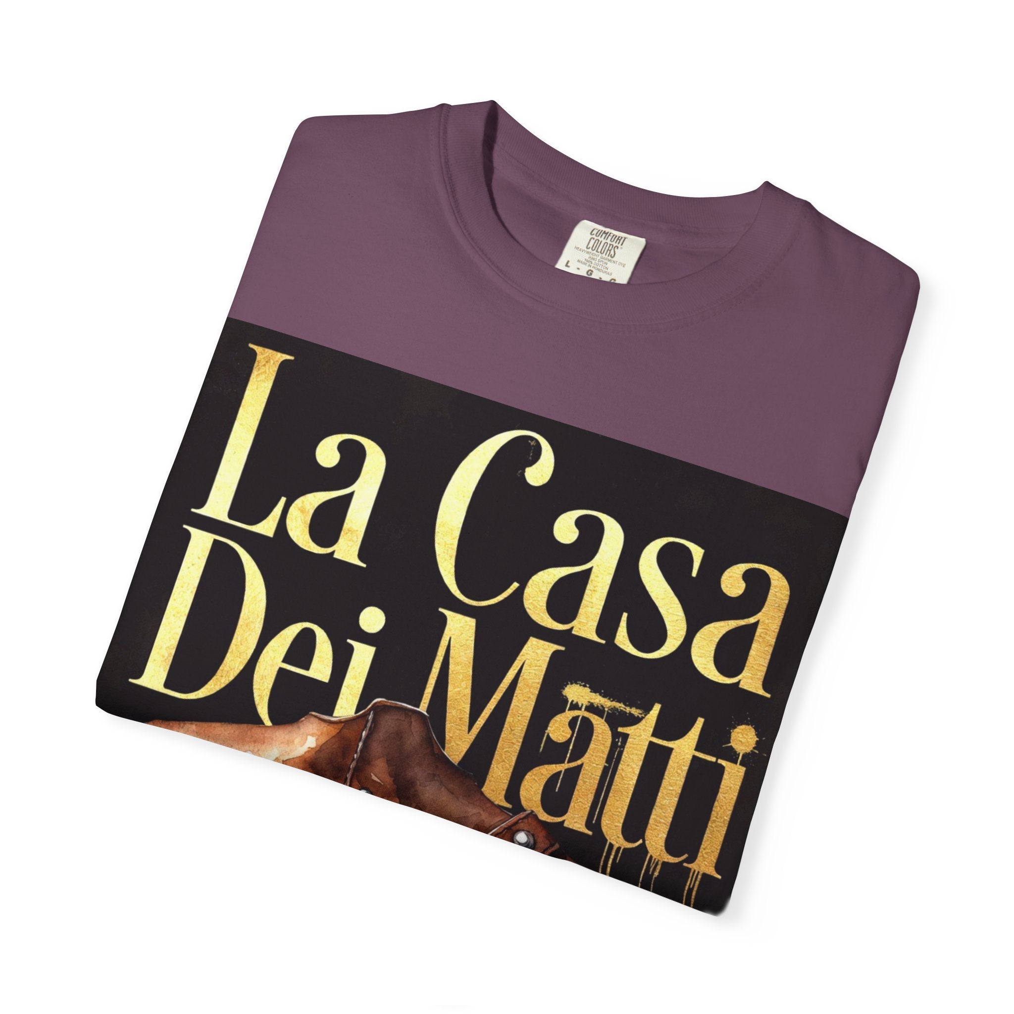 T-Shirt — La Casa Dei Matti Vintage Book Cover Graphic