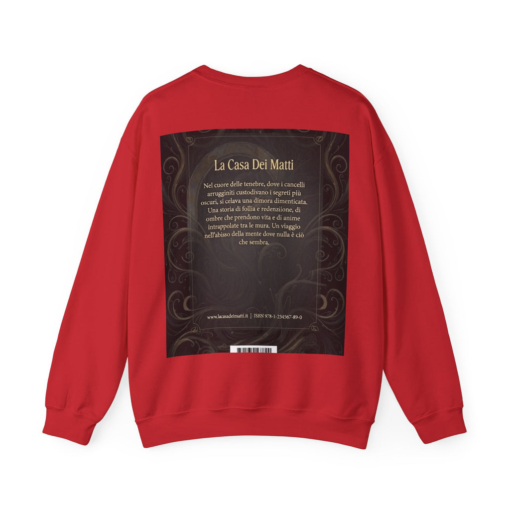 La Casa Dei Matti Crewneck Sweatshirt — Vintage Italian Gothic Graphic Pullover