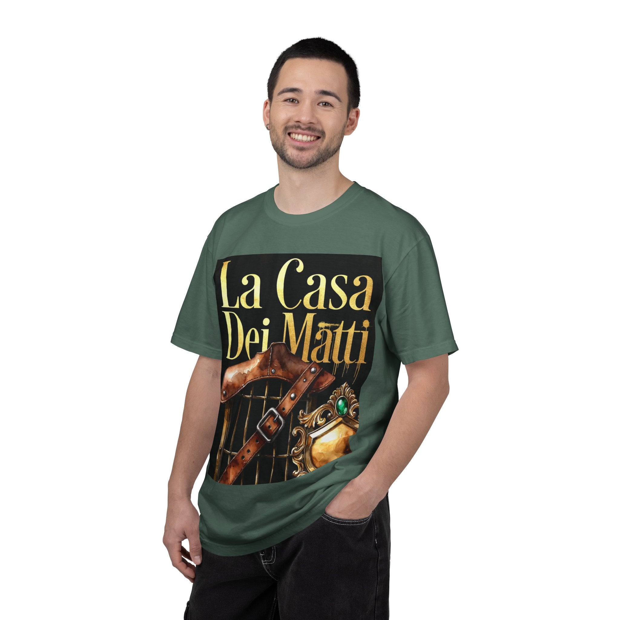 T-Shirt — La Casa Dei Matti Vintage Book Cover Graphic