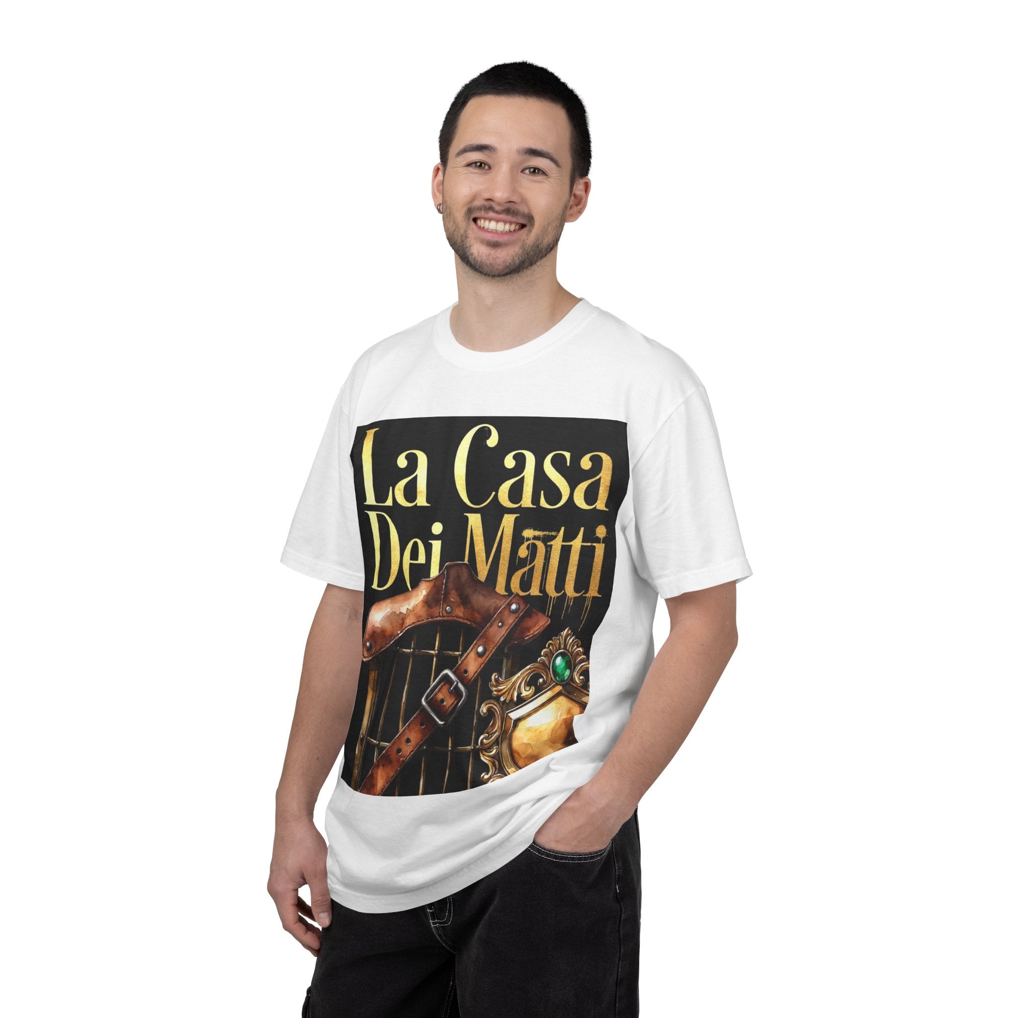 T-Shirt — La Casa Dei Matti Vintage Book Cover Graphic