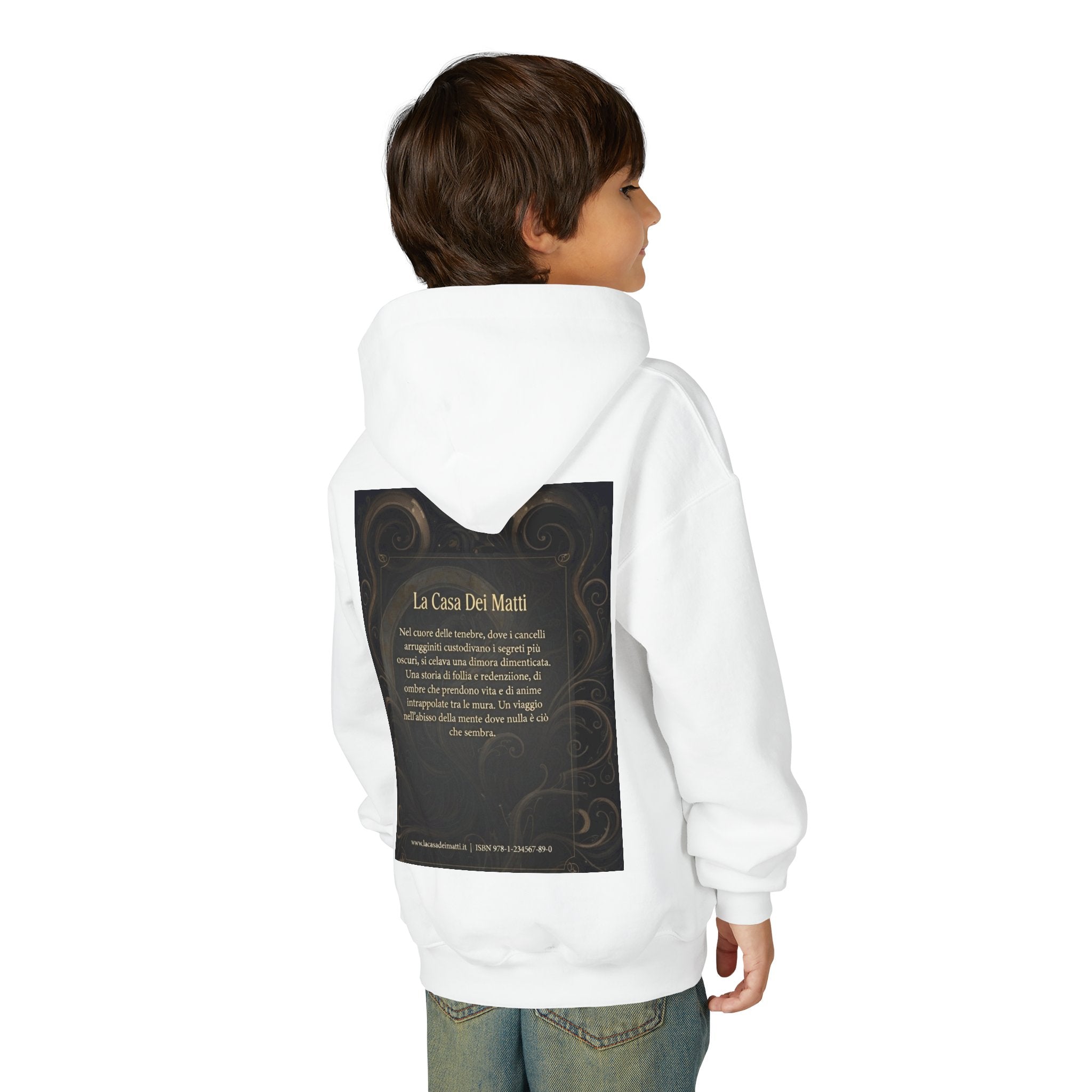 La Casa Dei Matti Youth Hoodie — Vintage Italian Poster Design