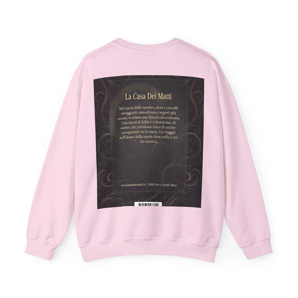 La Casa Dei Matti Crewneck Sweatshirt — Vintage Italian Gothic Graphic Pullover