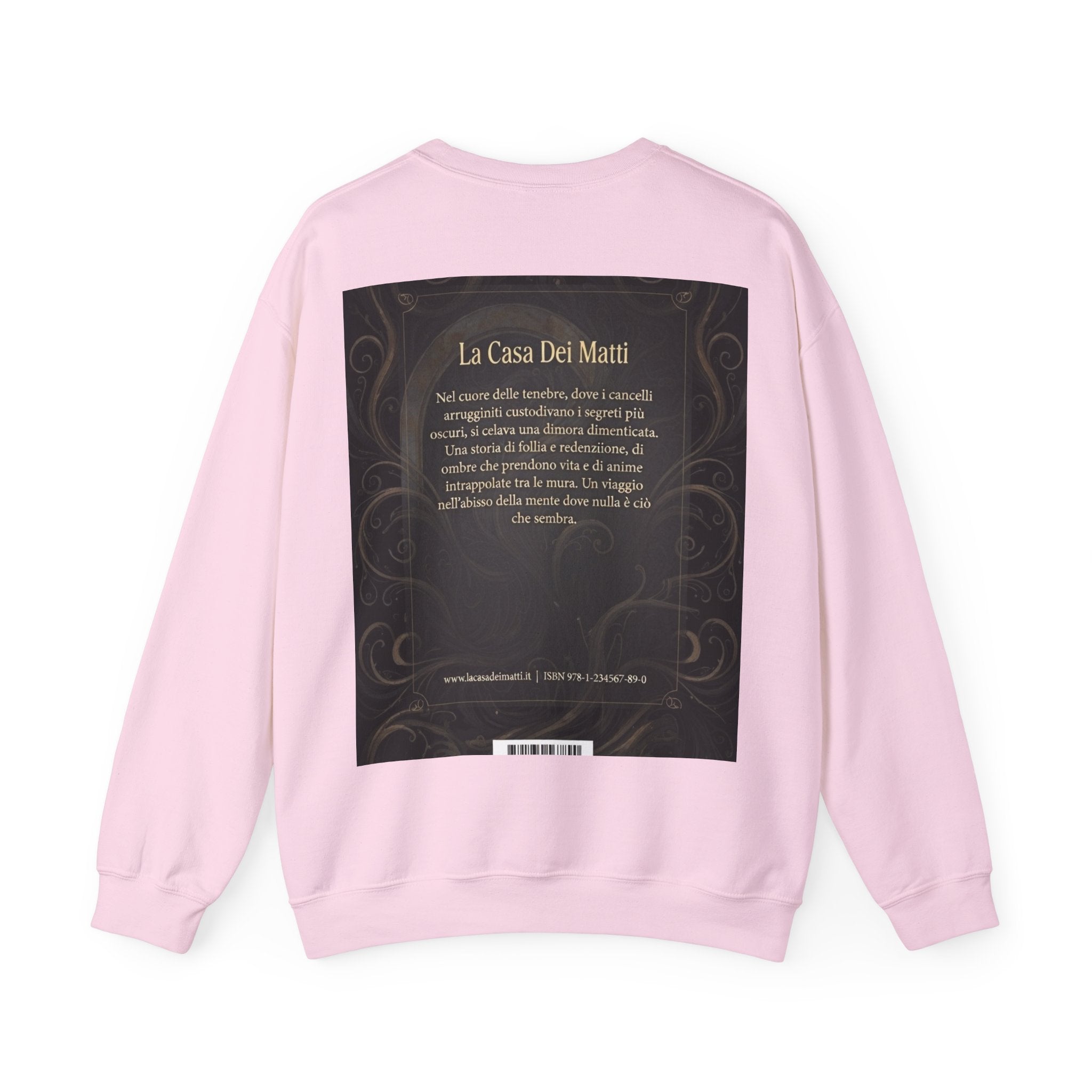 La Casa Dei Matti Crewneck Sweatshirt — Vintage Italian Gothic Graphic Pullover