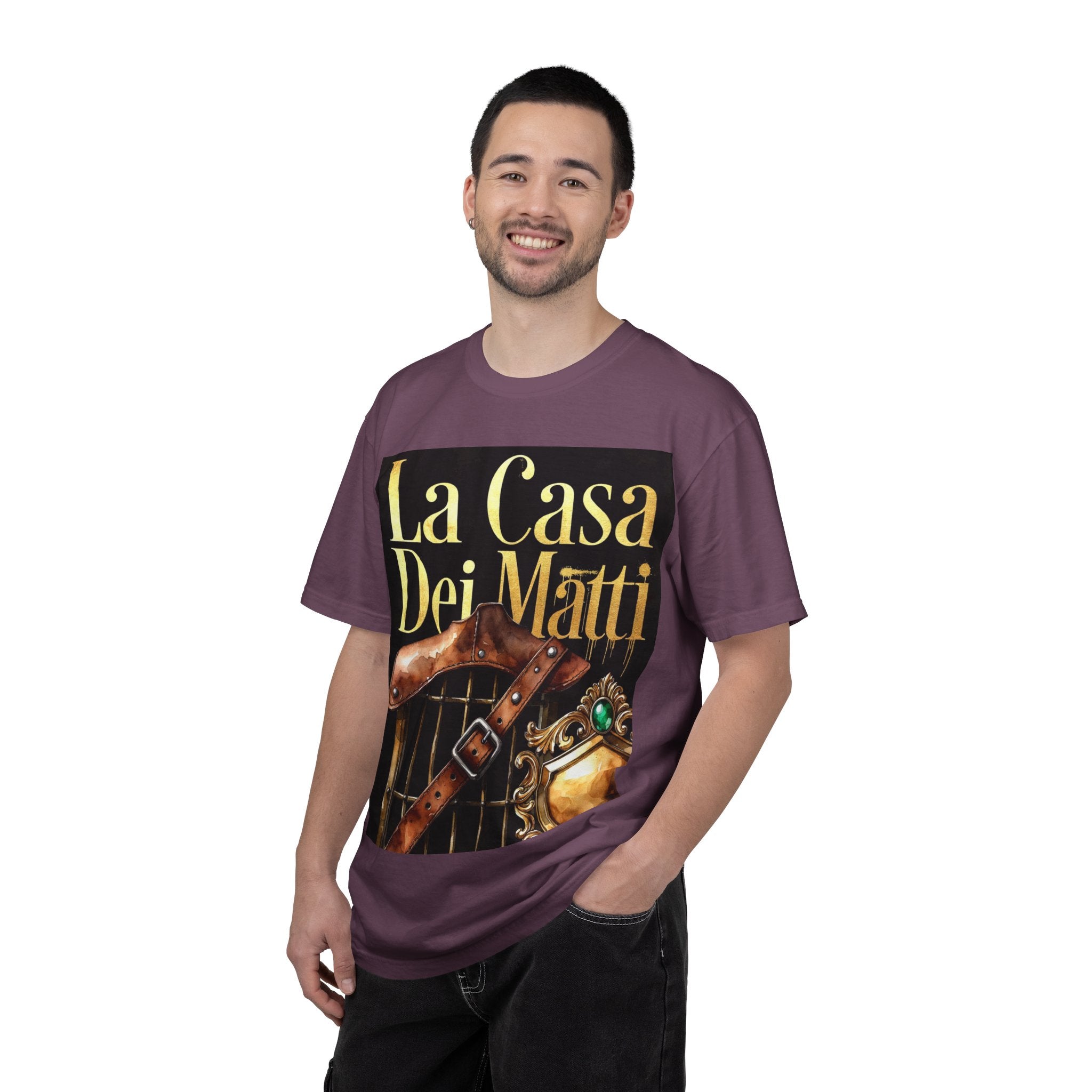 T-Shirt — La Casa Dei Matti Vintage Book Cover Graphic