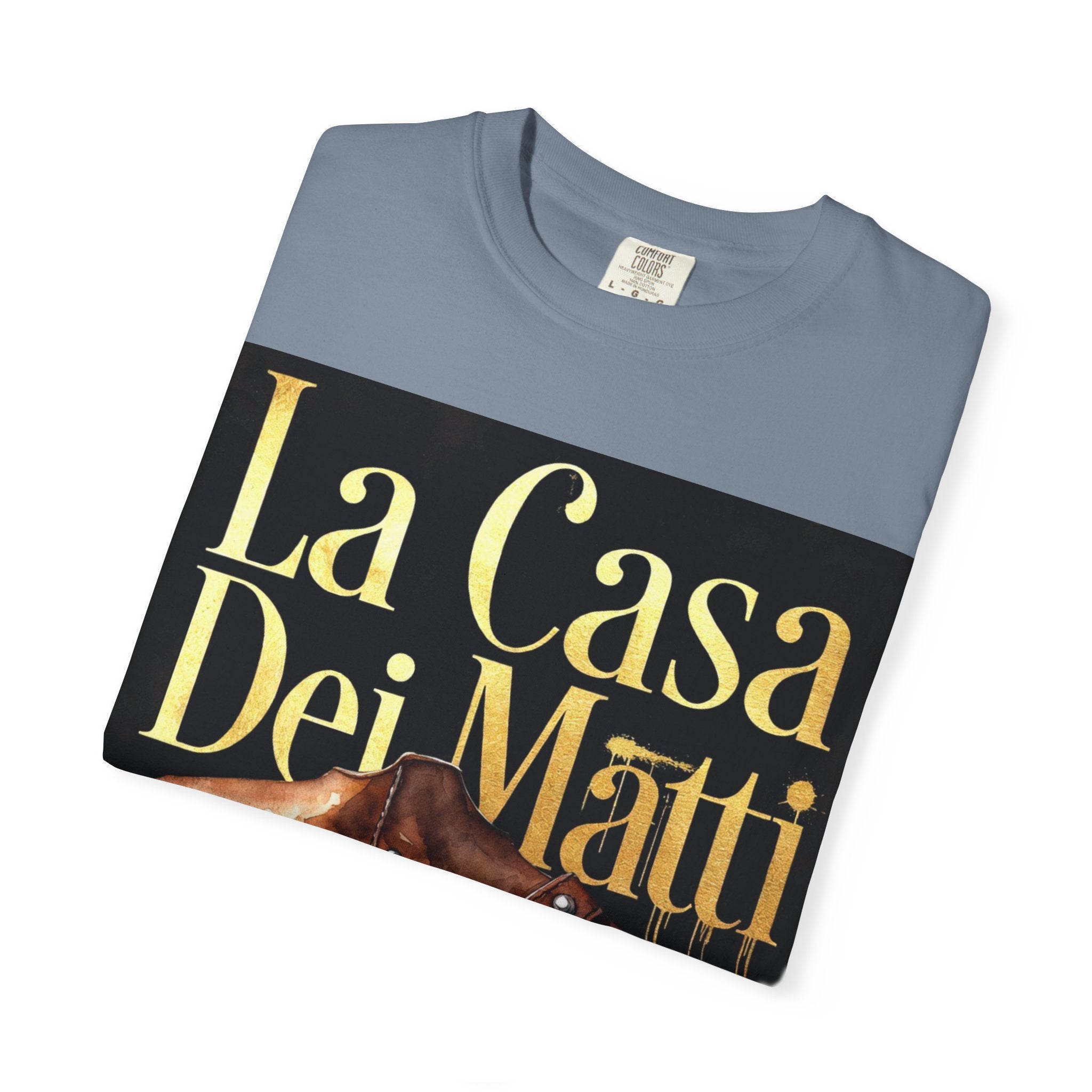 T-Shirt — La Casa Dei Matti Vintage Book Cover Graphic