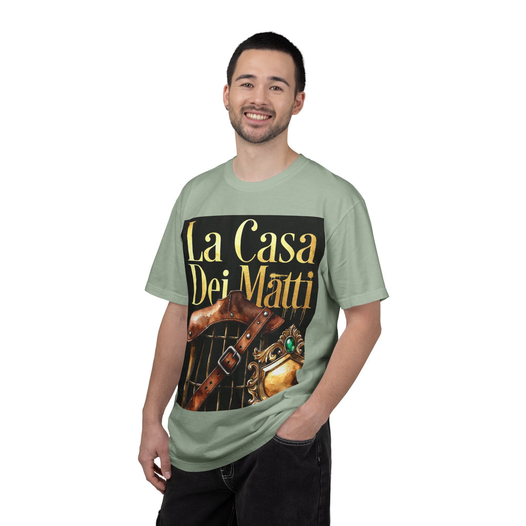 T-Shirt — La Casa Dei Matti Vintage Book Cover Graphic
