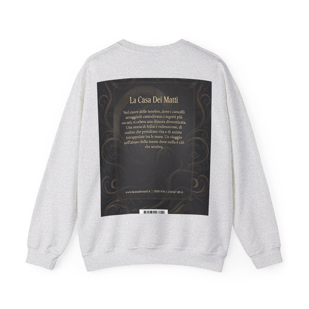 La Casa Dei Matti Crewneck Sweatshirt — Vintage Italian Gothic Graphic Pullover