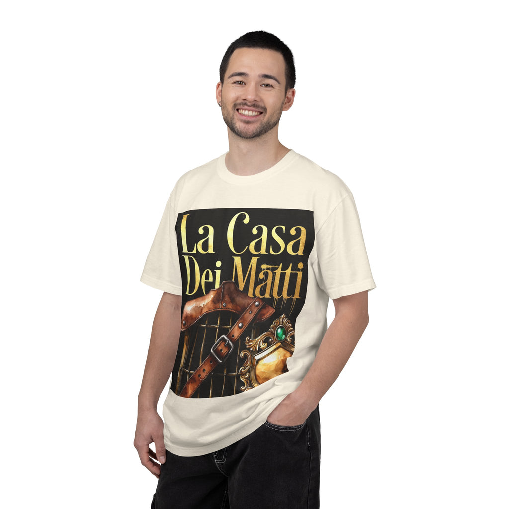 T-Shirt — La Casa Dei Matti Vintage Book Cover Graphic