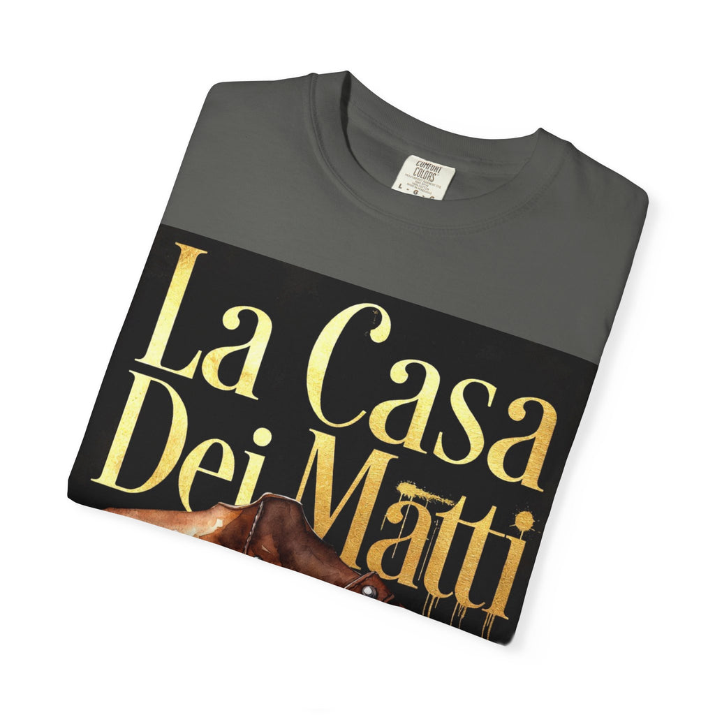 T-Shirt — La Casa Dei Matti Vintage Book Cover Graphic