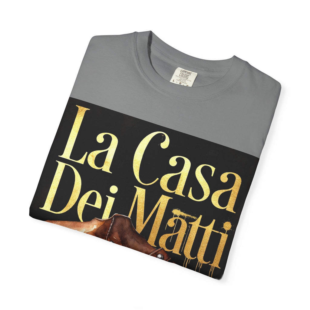 T-Shirt — La Casa Dei Matti Vintage Book Cover Graphic