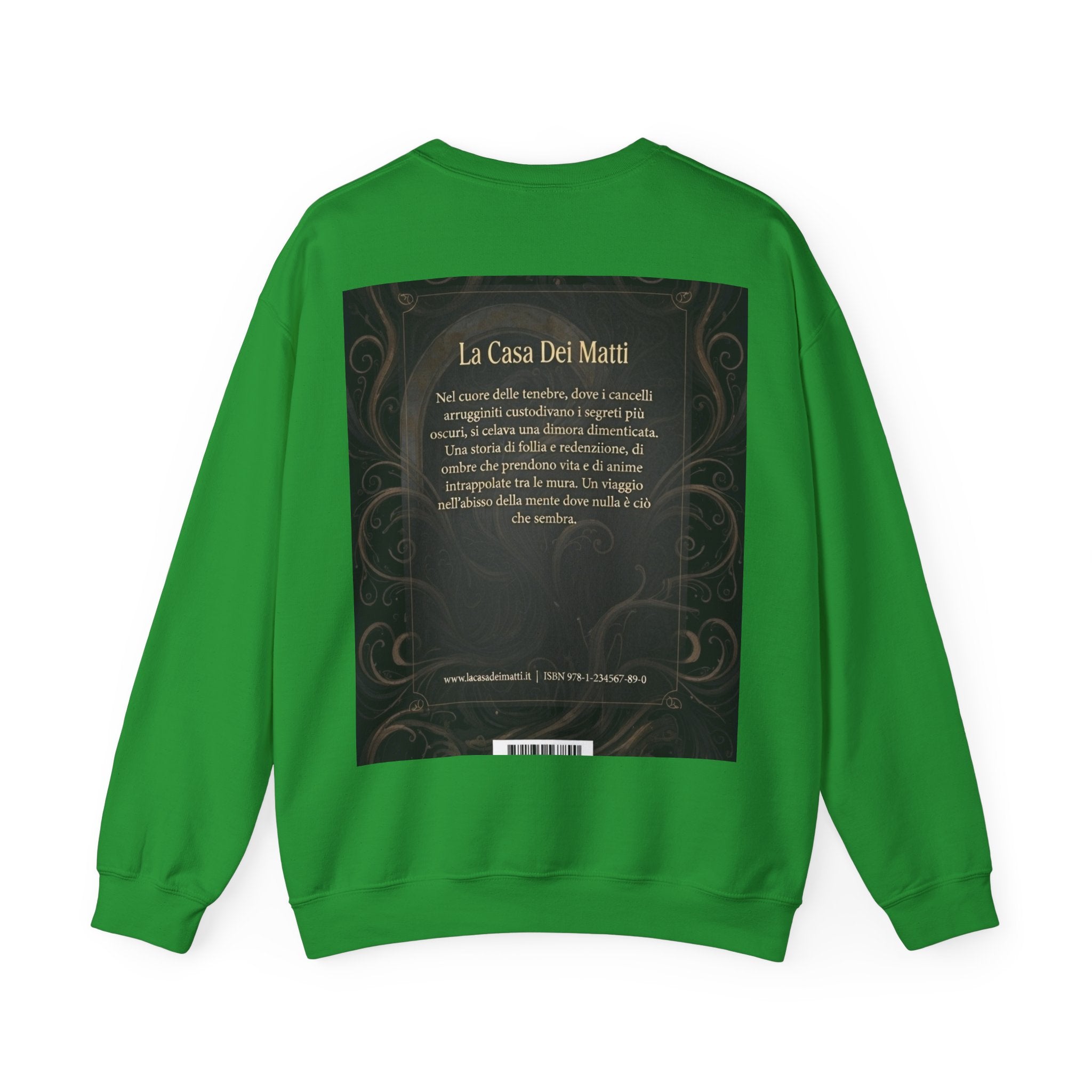 La Casa Dei Matti Crewneck Sweatshirt — Vintage Italian Gothic Graphic Pullover