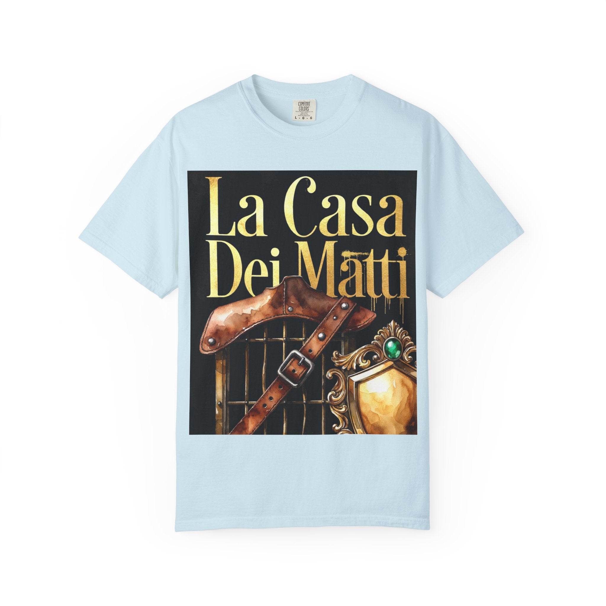 T-Shirt — La Casa Dei Matti Vintage Book Cover Graphic