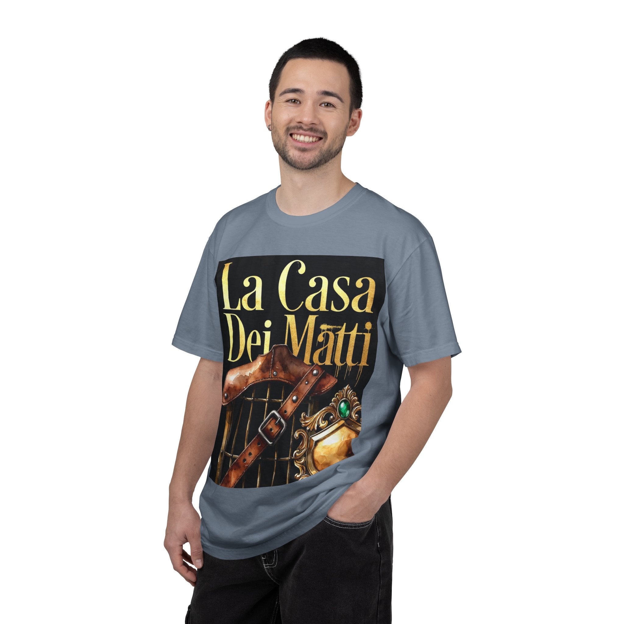 T-Shirt — La Casa Dei Matti Vintage Book Cover Graphic