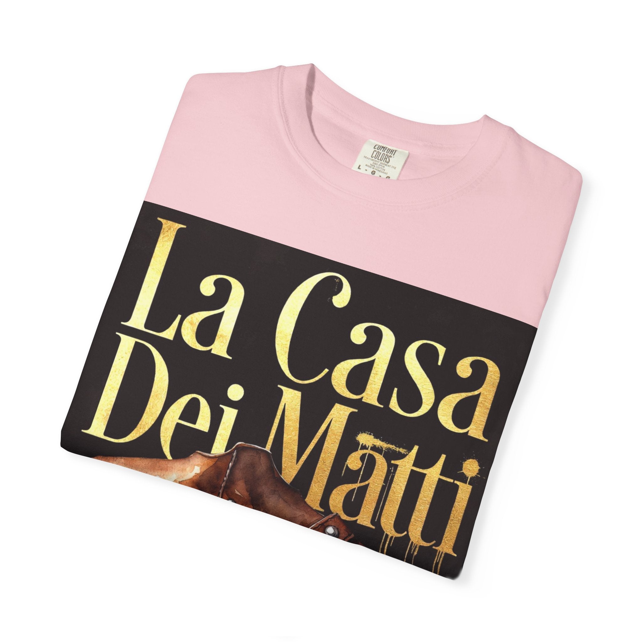 T-Shirt — La Casa Dei Matti Vintage Book Cover Graphic