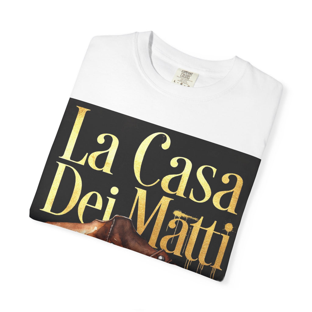 T-Shirt — La Casa Dei Matti Vintage Book Cover Graphic