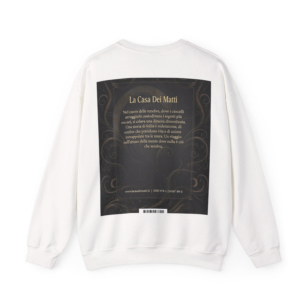 La Casa Dei Matti Crewneck Sweatshirt — Vintage Italian Gothic Graphic Pullover