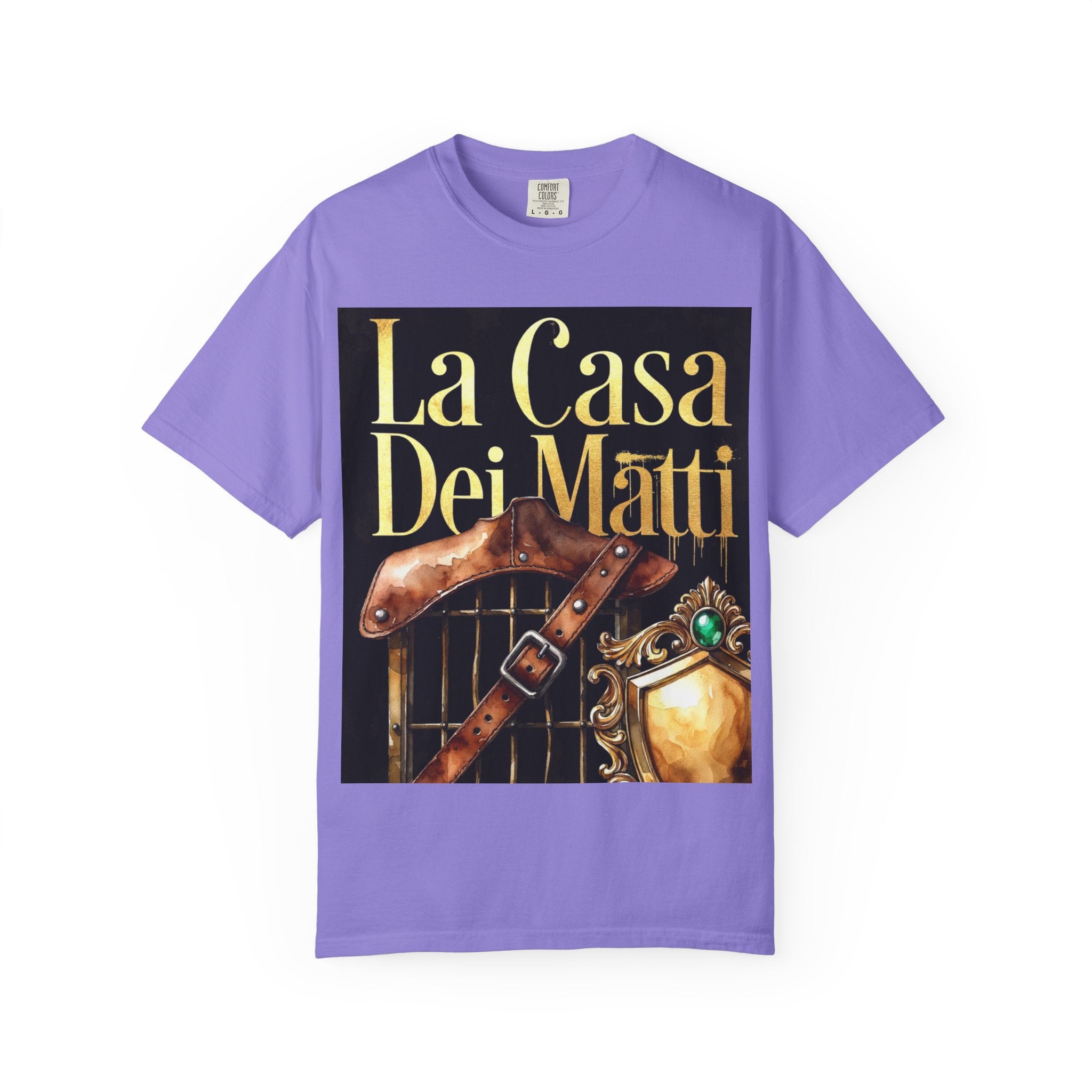 T-Shirt — La Casa Dei Matti Vintage Book Cover Graphic