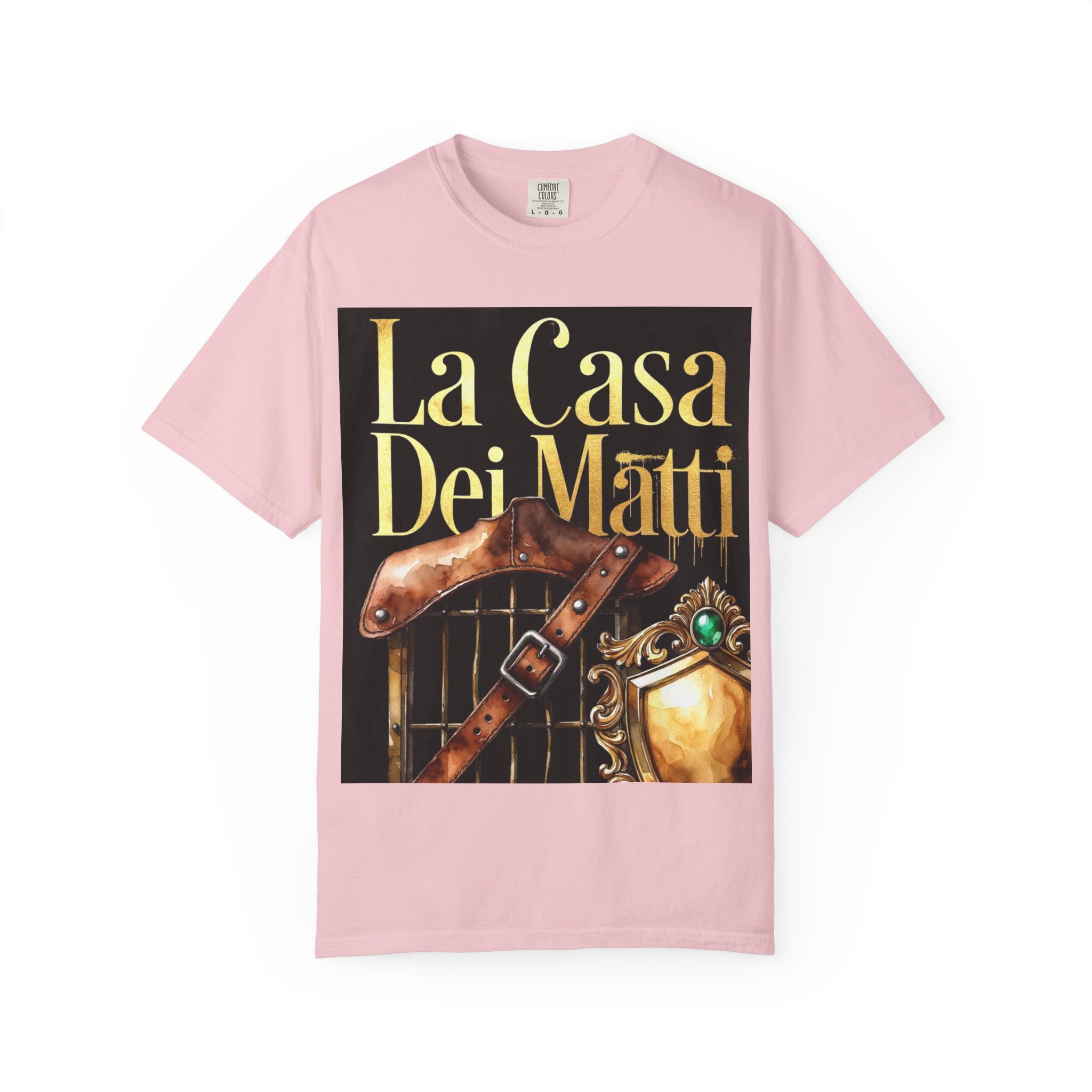 T-Shirt — La Casa Dei Matti Vintage Book Cover Graphic