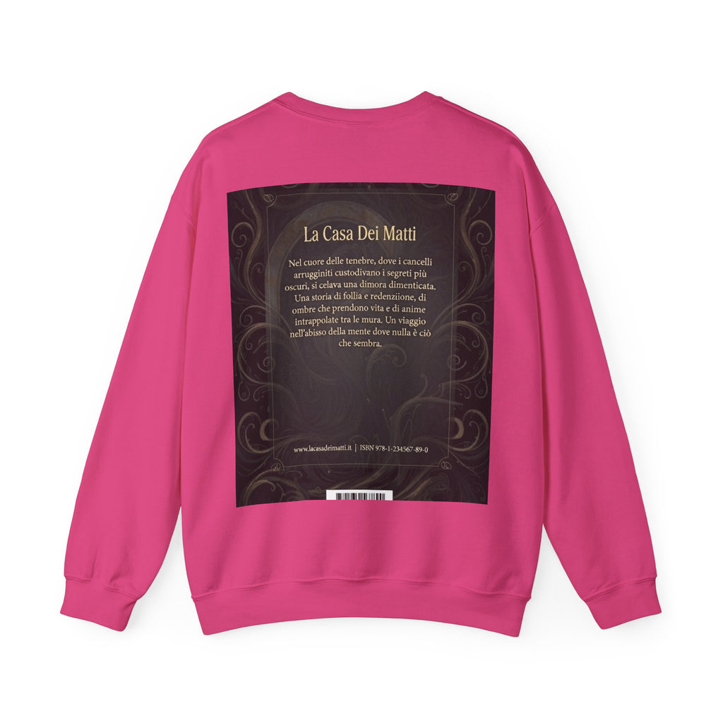 La Casa Dei Matti Crewneck Sweatshirt — Vintage Italian Gothic Graphic Pullover