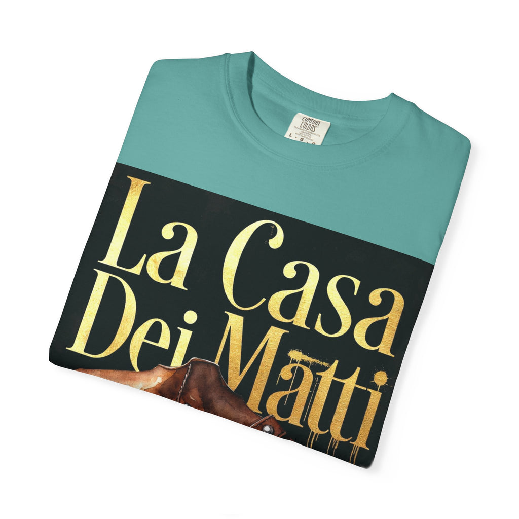 T-Shirt — La Casa Dei Matti Vintage Book Cover Graphic