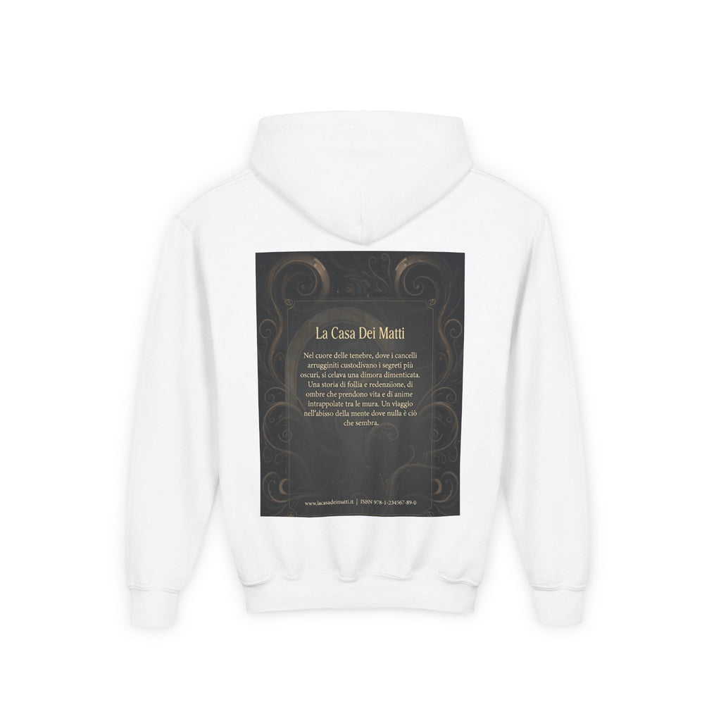 La Casa Dei Matti Youth Hoodie — Vintage Italian Poster Design