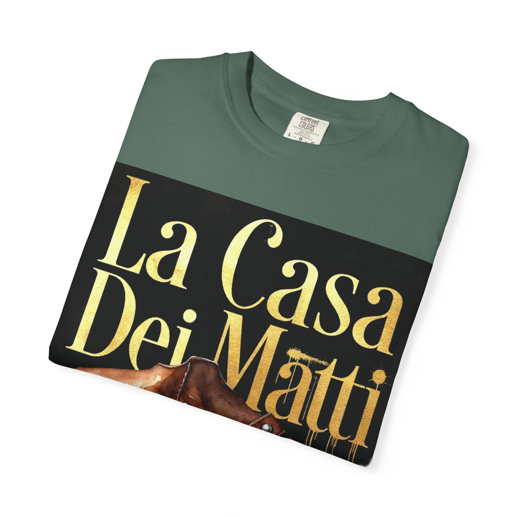 T-Shirt — La Casa Dei Matti Vintage Book Cover Graphic