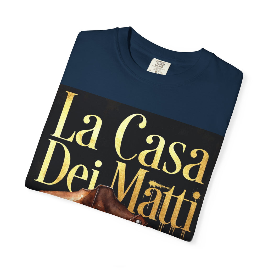 T-Shirt — La Casa Dei Matti Vintage Book Cover Graphic