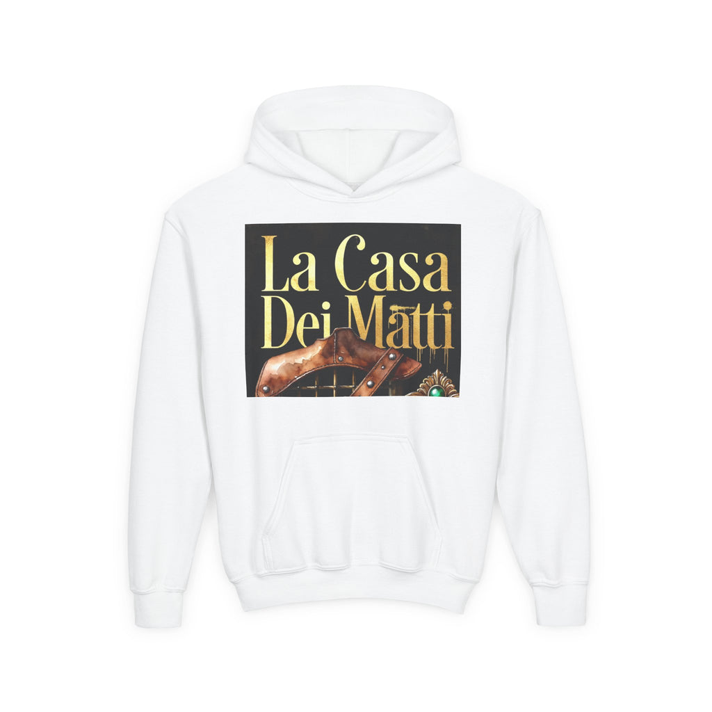 La Casa Dei Matti Youth Hoodie — Vintage Italian Poster Design