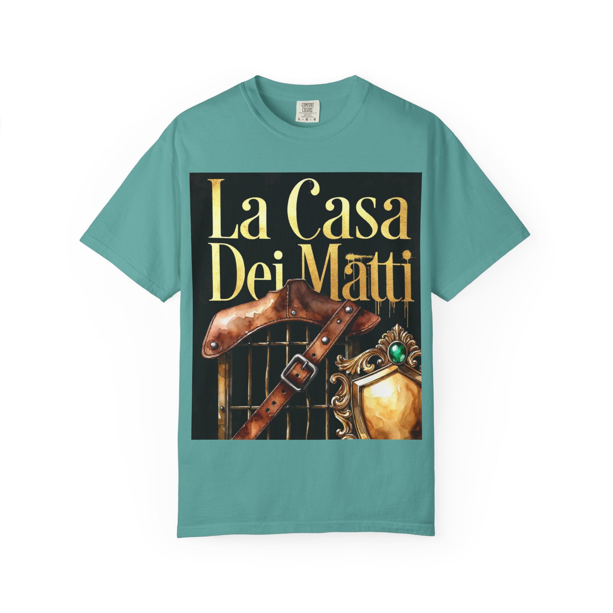 T-Shirt — La Casa Dei Matti Vintage Book Cover Graphic