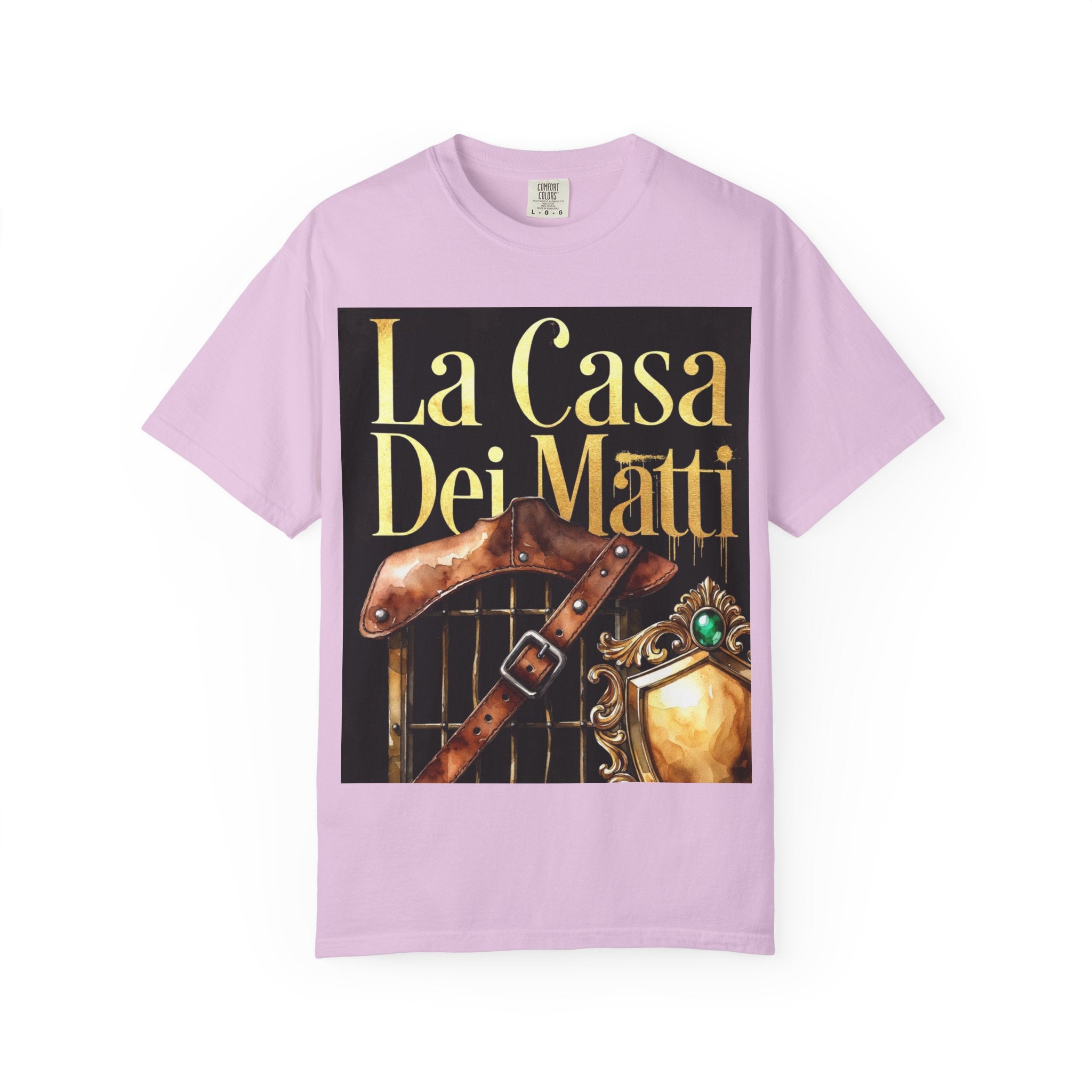 T-Shirt — La Casa Dei Matti Vintage Book Cover Graphic